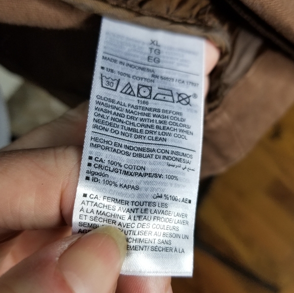 Old Navy Cinched Waist Utility Jacket Canyon Brown - Picture 12 of 16